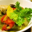 野菜たっぷりグリーンカレー