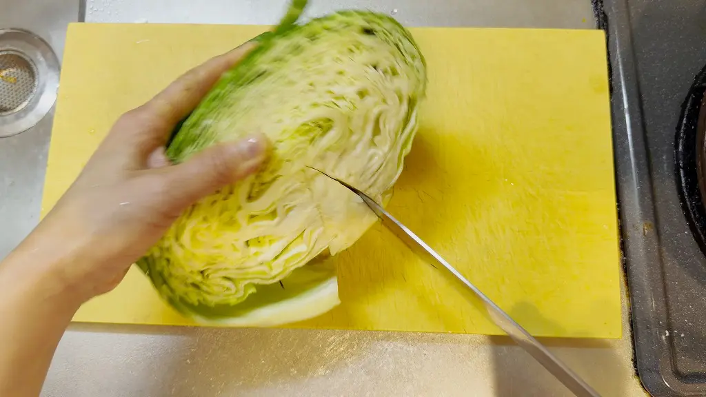 キャベツの芯