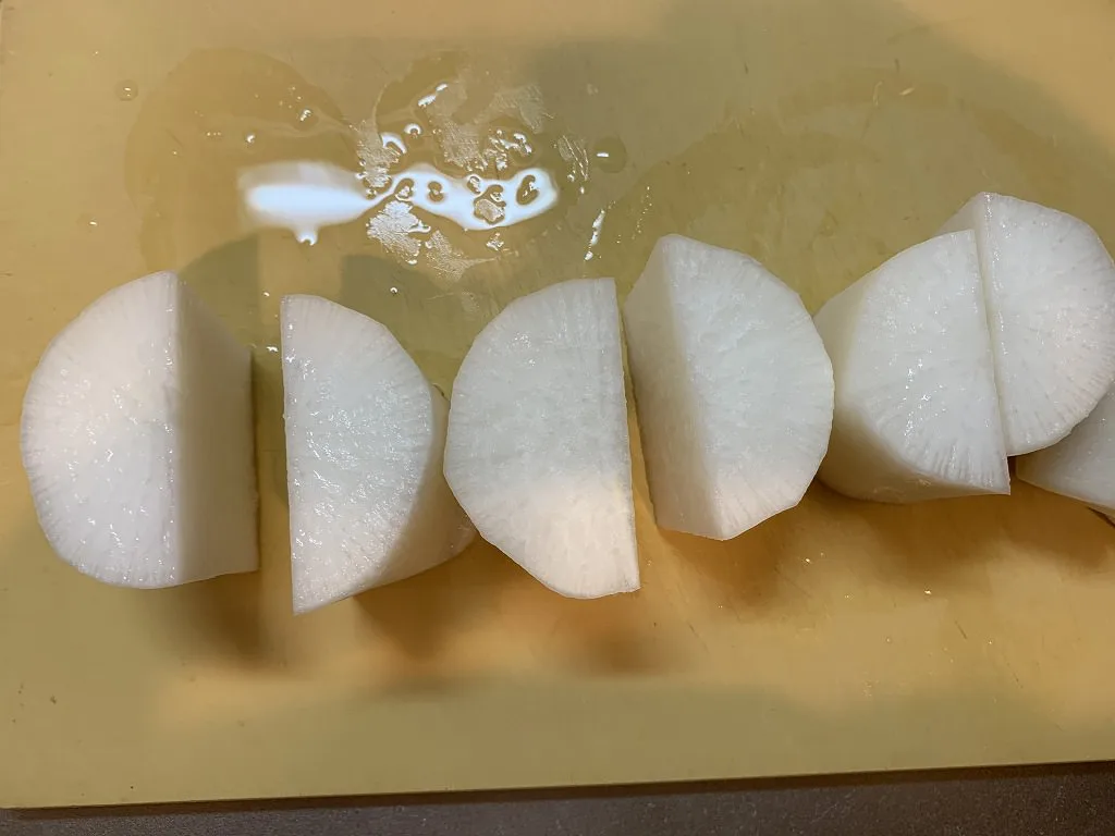 圧力鍋で作る 豚バラ大根のオイスターソース煮 週末の作り置きレシピ