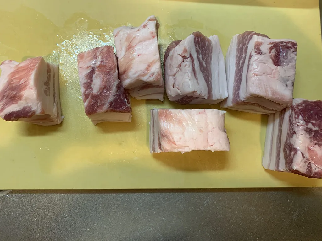 圧力鍋で作る 豚バラ大根のオイスターソース煮 週末の作り置きレシピ