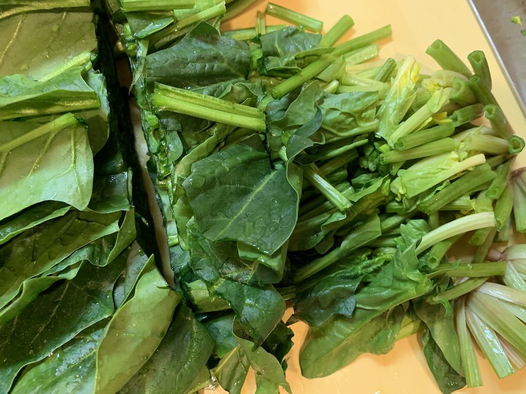 野菜ひとつ ほうれん草の塩昆布ナムル 週末の作り置きレシピ