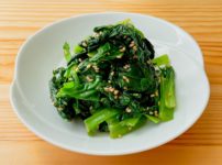【野菜ひとつ】小松菜のナムル