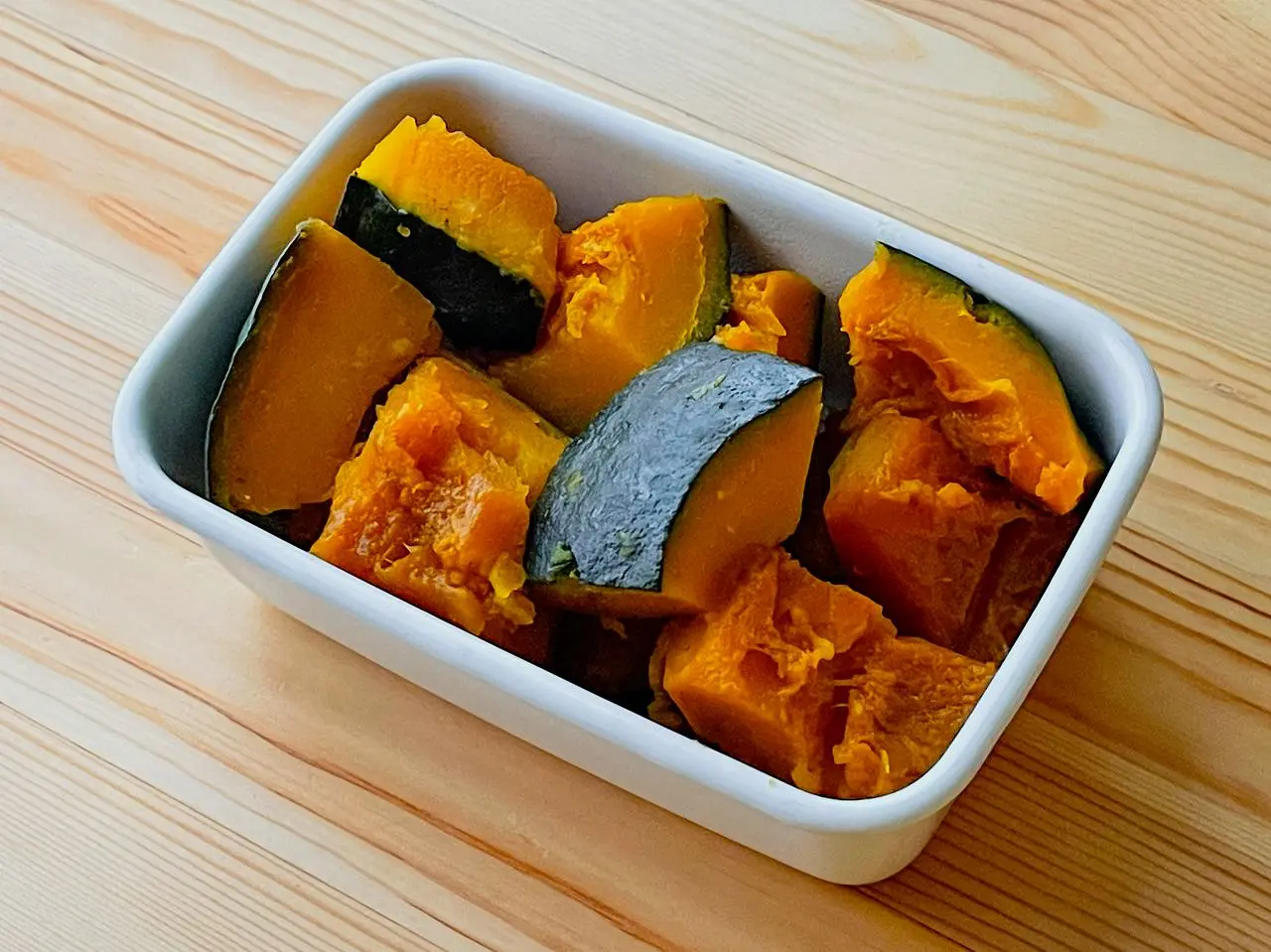 【野菜ひとつ】かぼちゃのめんつゆ煮
