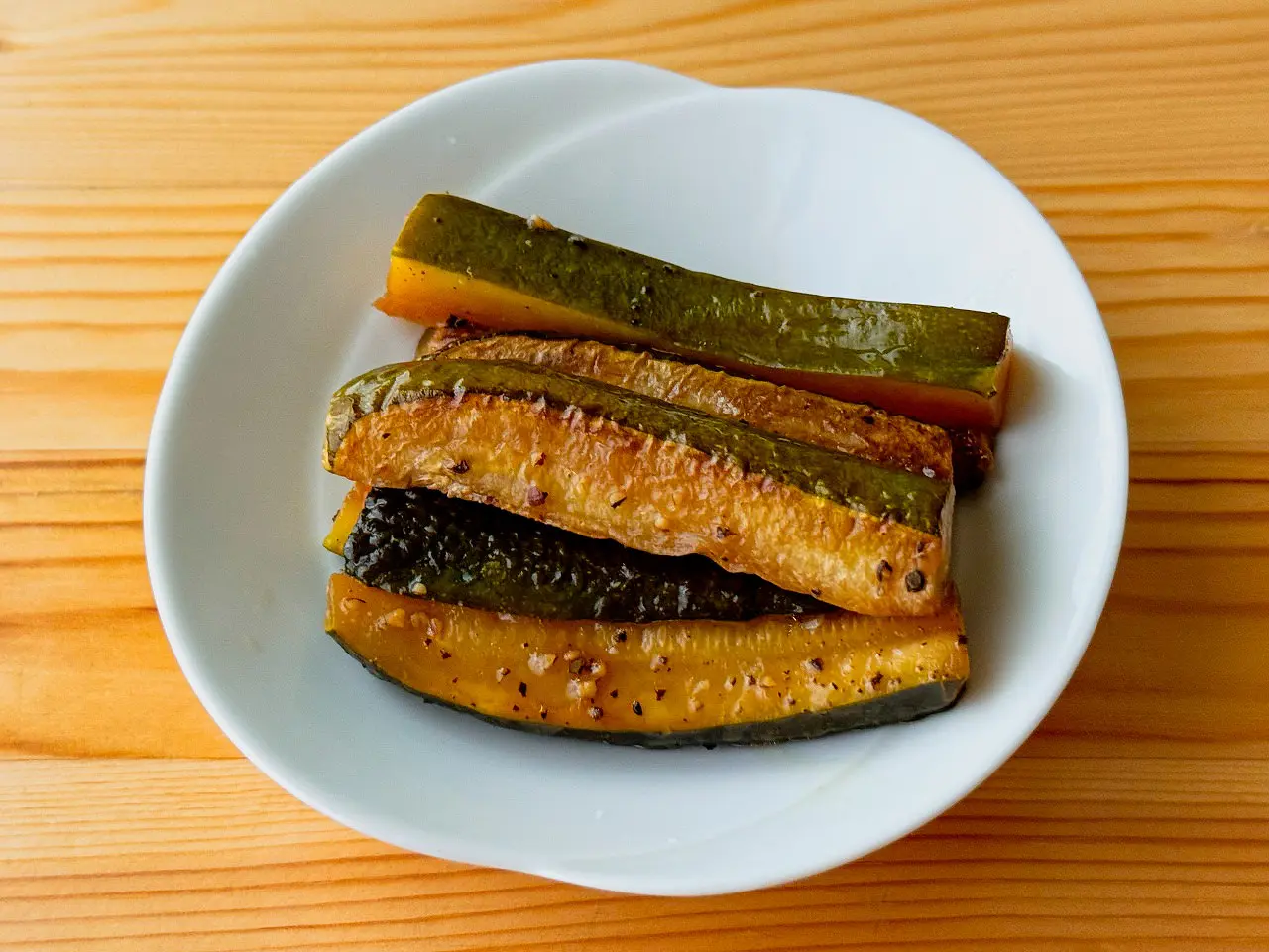 焼きズッキーニの和風マリネ