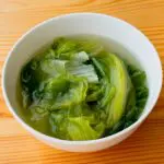 【野菜ひとつ】レタスのスープ