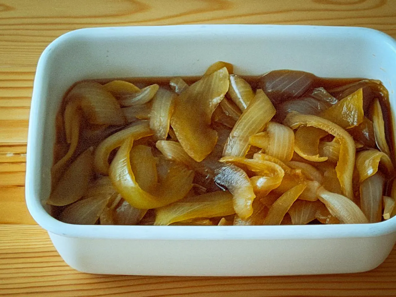 【野菜ひとつ】玉ねぎのノンオイル甘酢マリネ