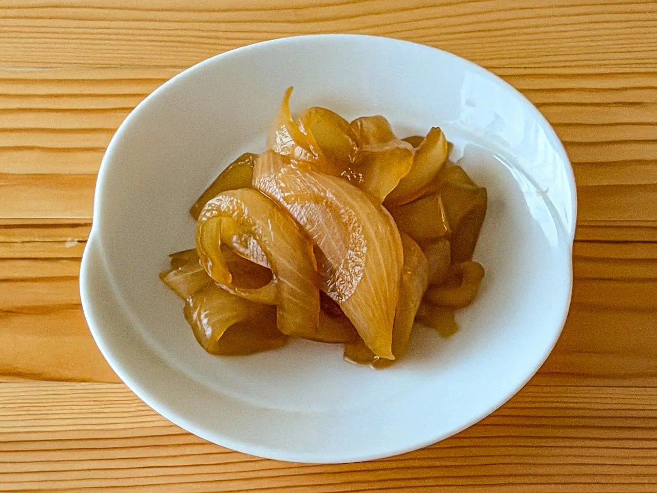 【野菜ひとつ】玉ねぎのノンオイル甘酢マリネ