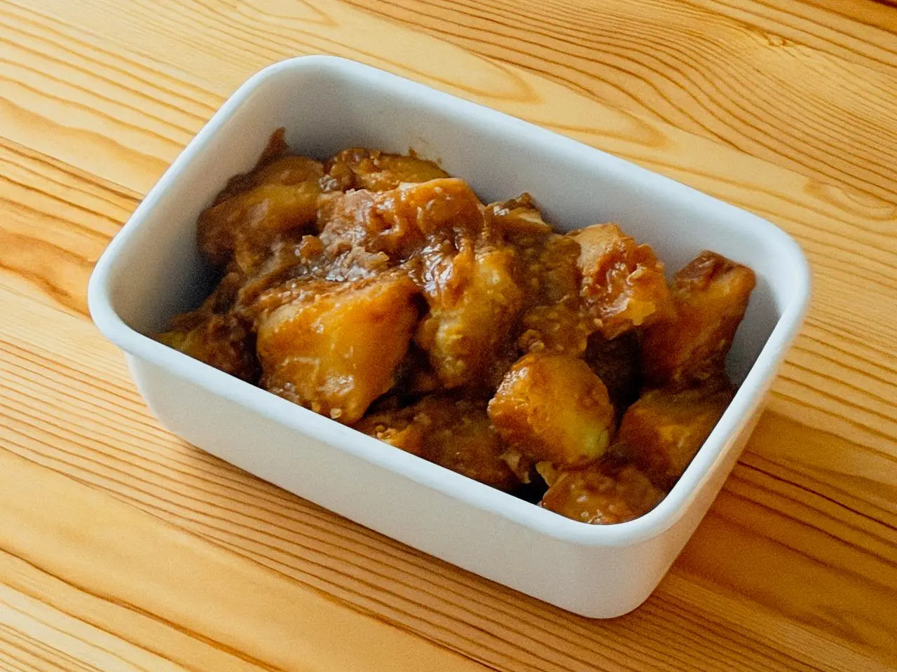 【野菜ひとつ】じゃがいものホクホクごま味噌煮