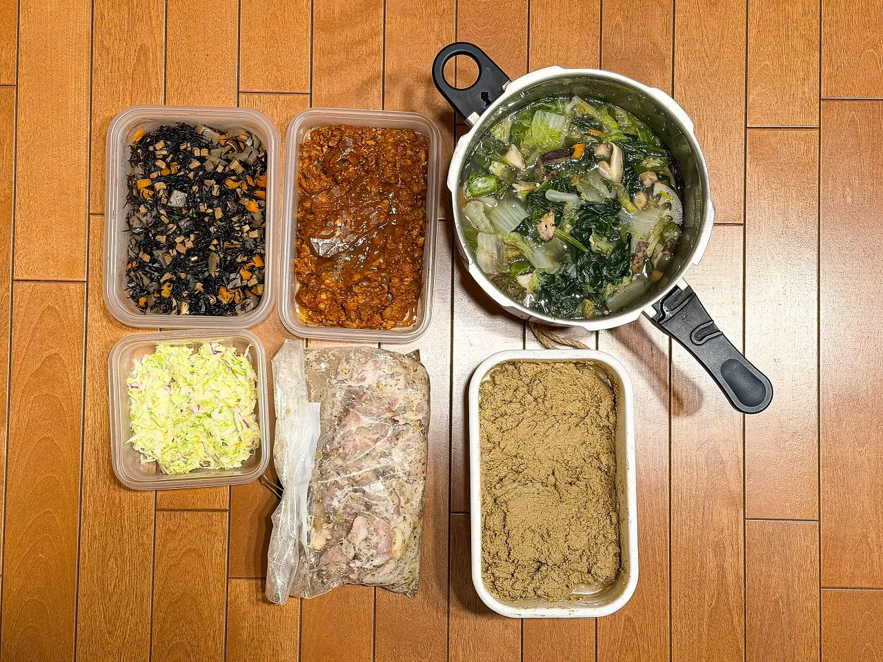 2025年11月24日の作り置き（6品）