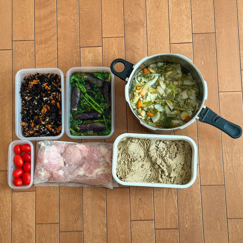 2026年1月20日の作り置き（6品）