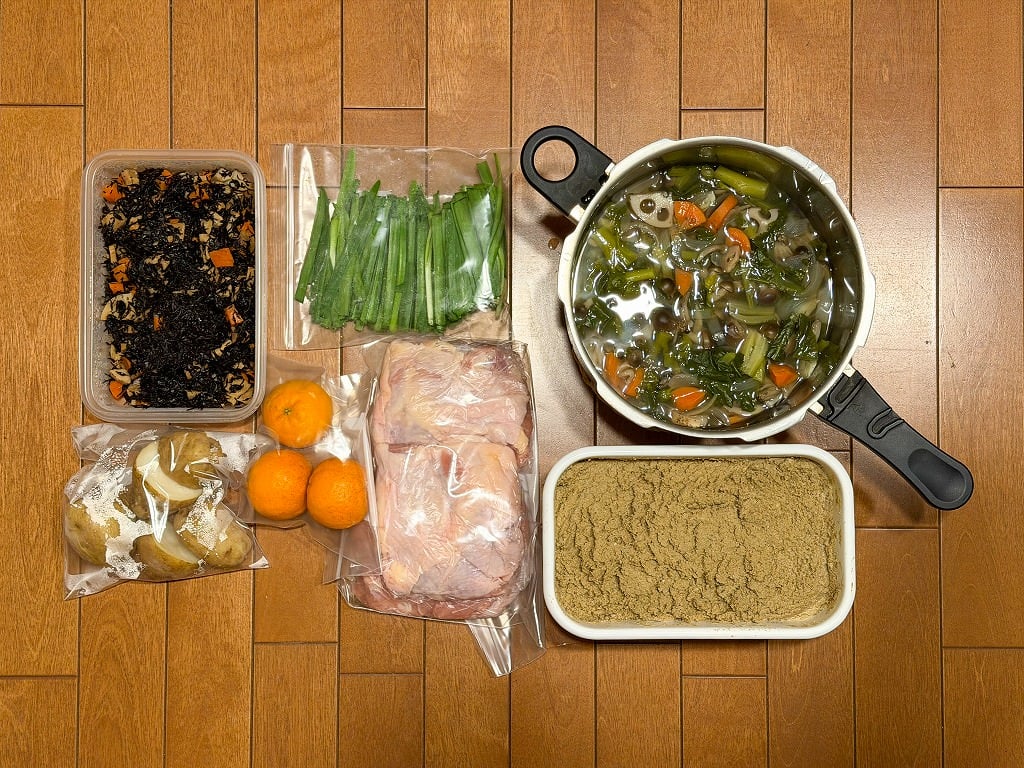 2026年2月8日の作り置き（6品）