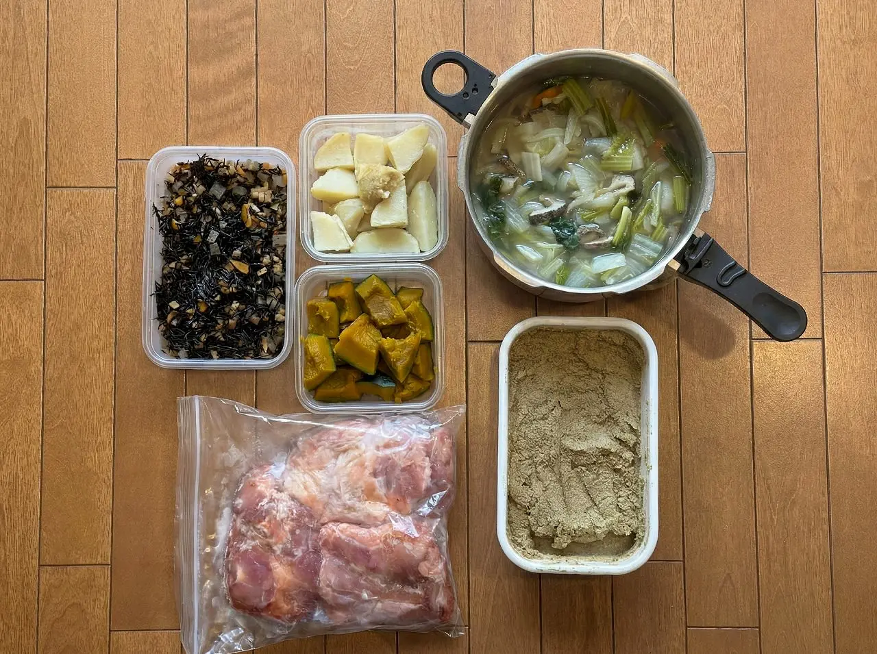 2025年12月7日の作り置き（6品）