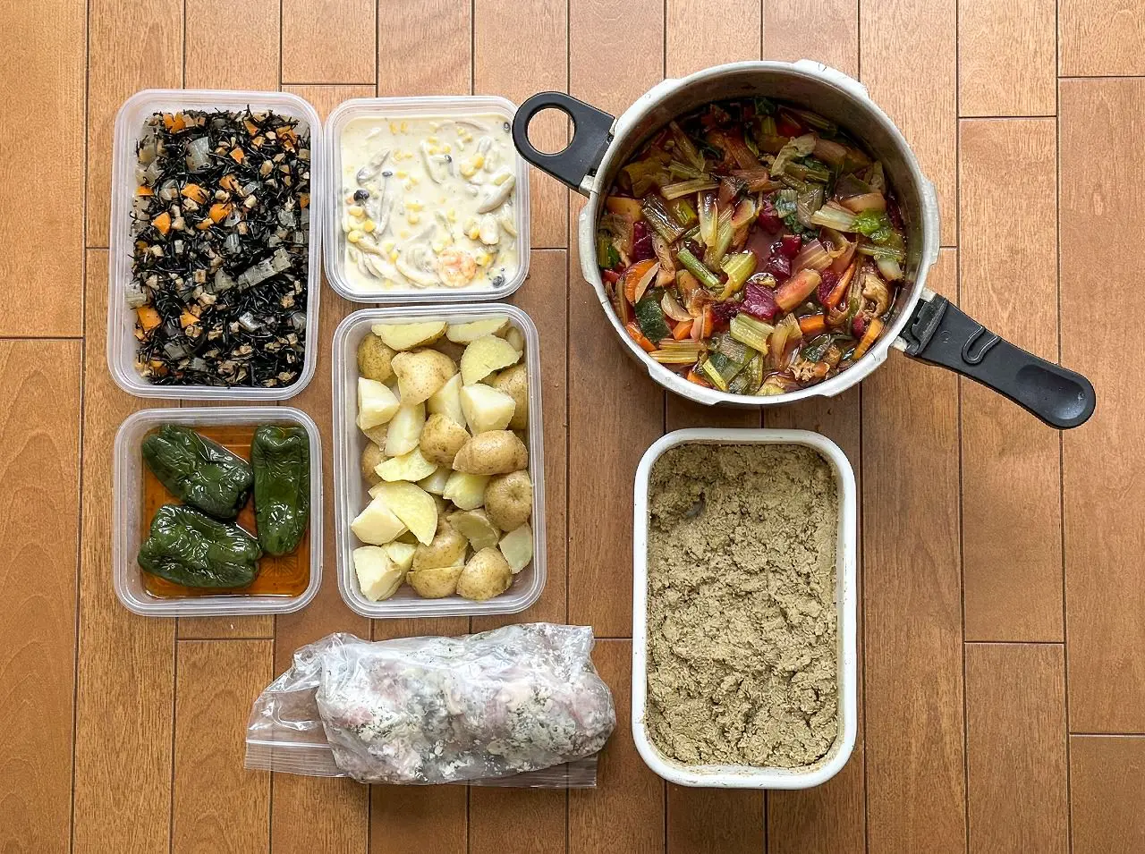 2025年12月21日の作り置き（7品）