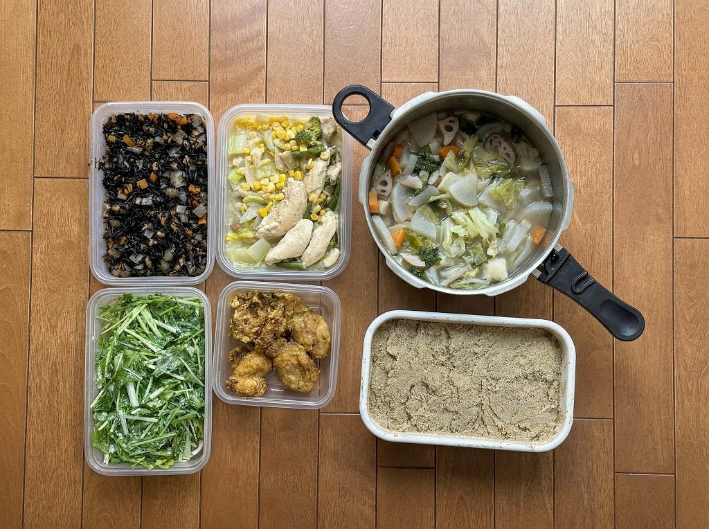 2026年1月25日の作り置き（6品）