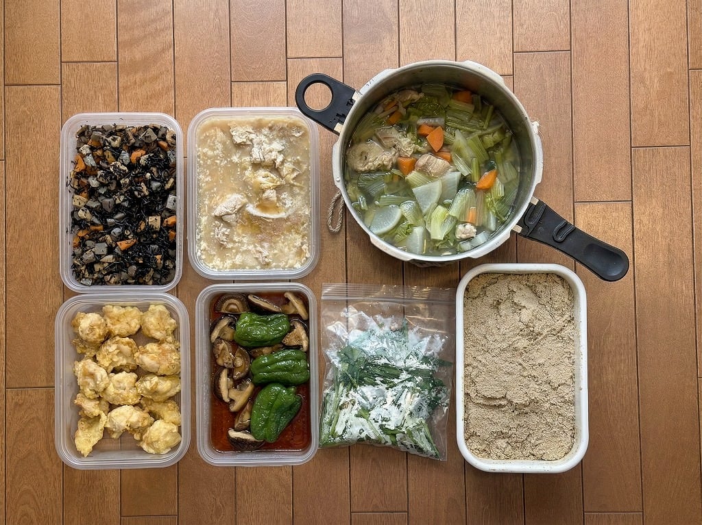 2026年3月8日の作り置き（7品）