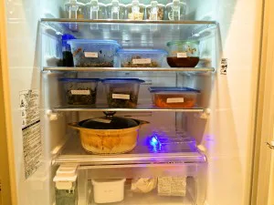 冷蔵庫・冷凍庫の中身と収納について