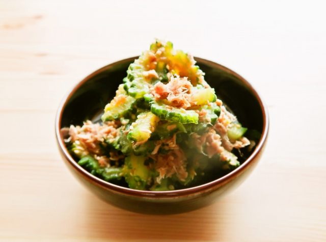 【野菜ひとつ】ゴーヤのツナおかか和え