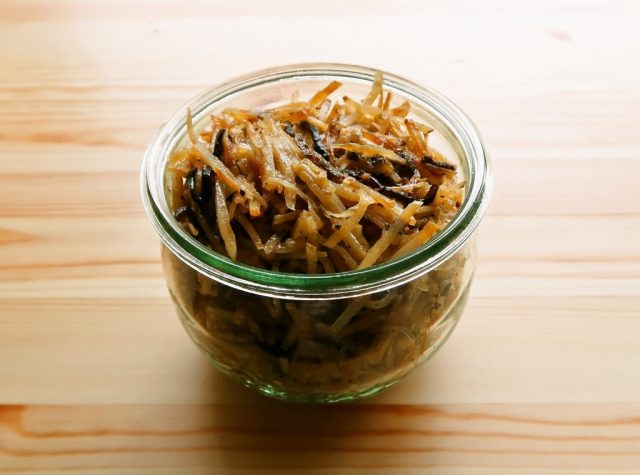 じゃがいもと塩昆布のレモンマリネ