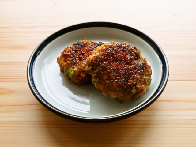 もちもち　れんこん野菜おやき