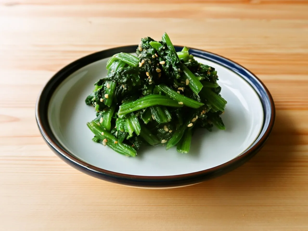 野菜ひとつ ほうれん草のナムル 週末の作り置きレシピ