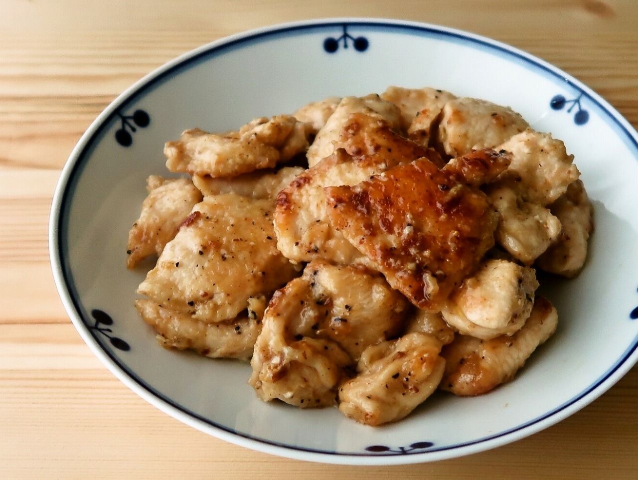 鶏むね肉のガーリックマヨ 週末の作り置きレシピ