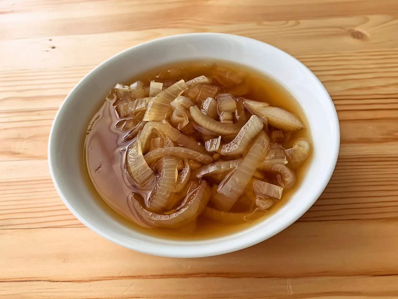 玉ねぎの冷製和風スープ