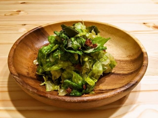 生レタスサラダ