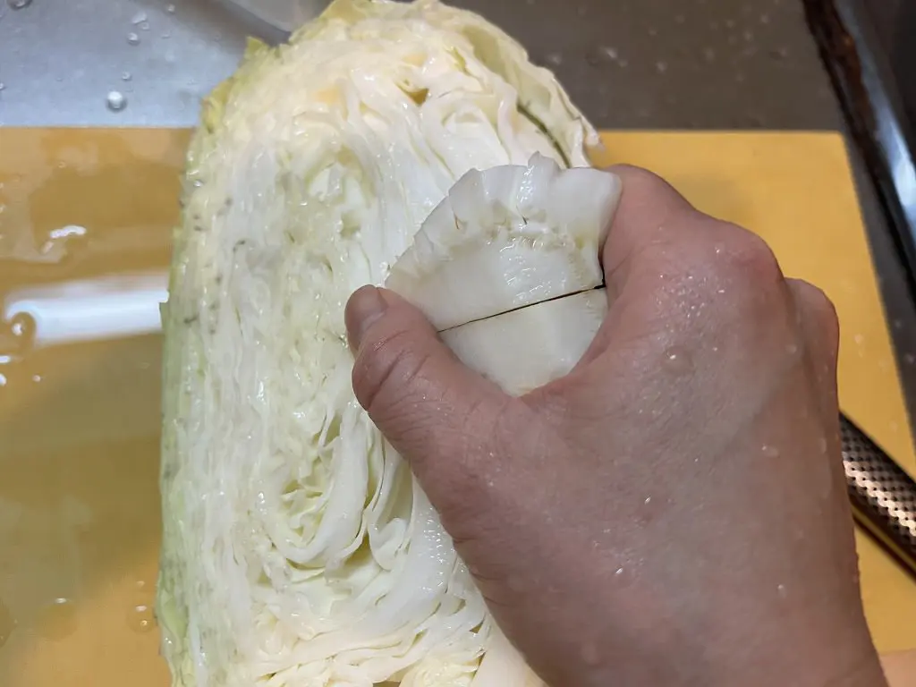 キャベツの芯 キャベツの芯